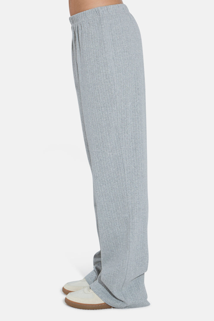 Pointelle Pant Heather Grey