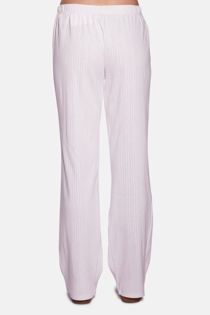 Pointelle Pant White