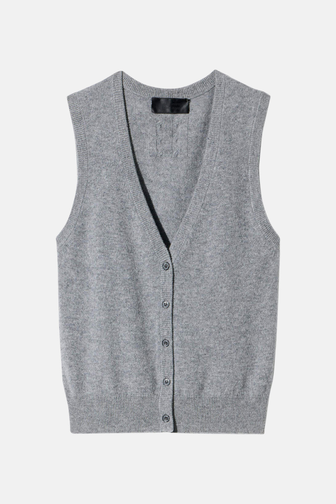 Porter Sweater Vest Pebble Grey Heather