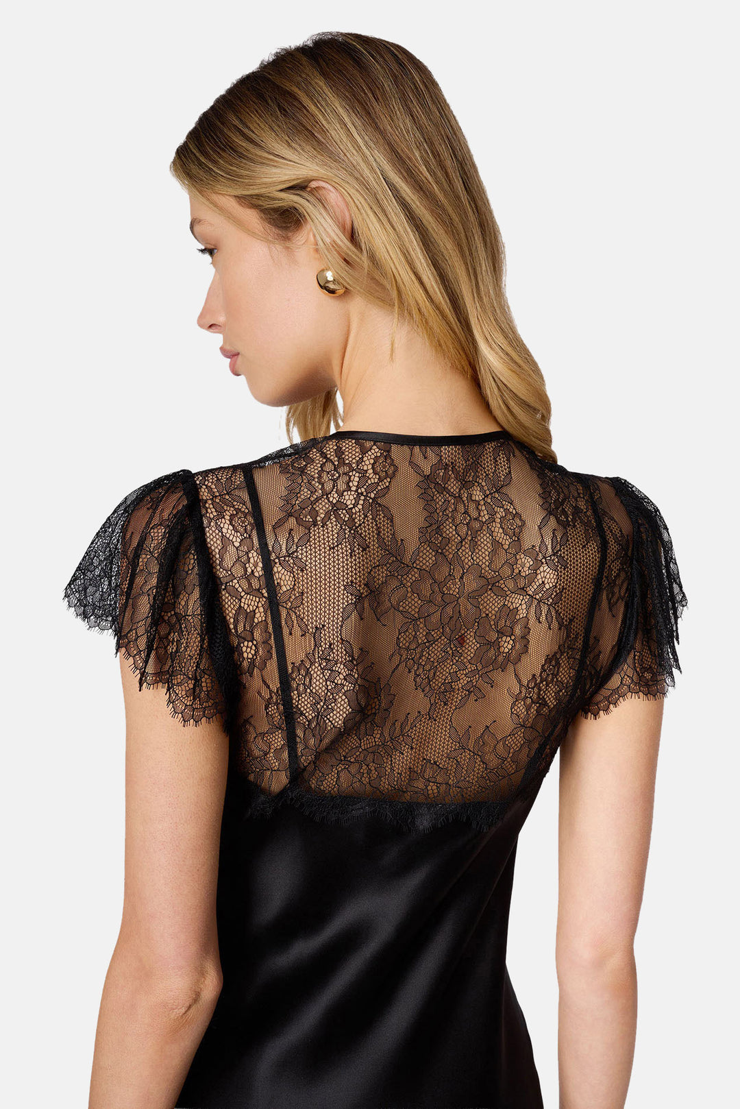 Prentice Silk Maxi Dress Black