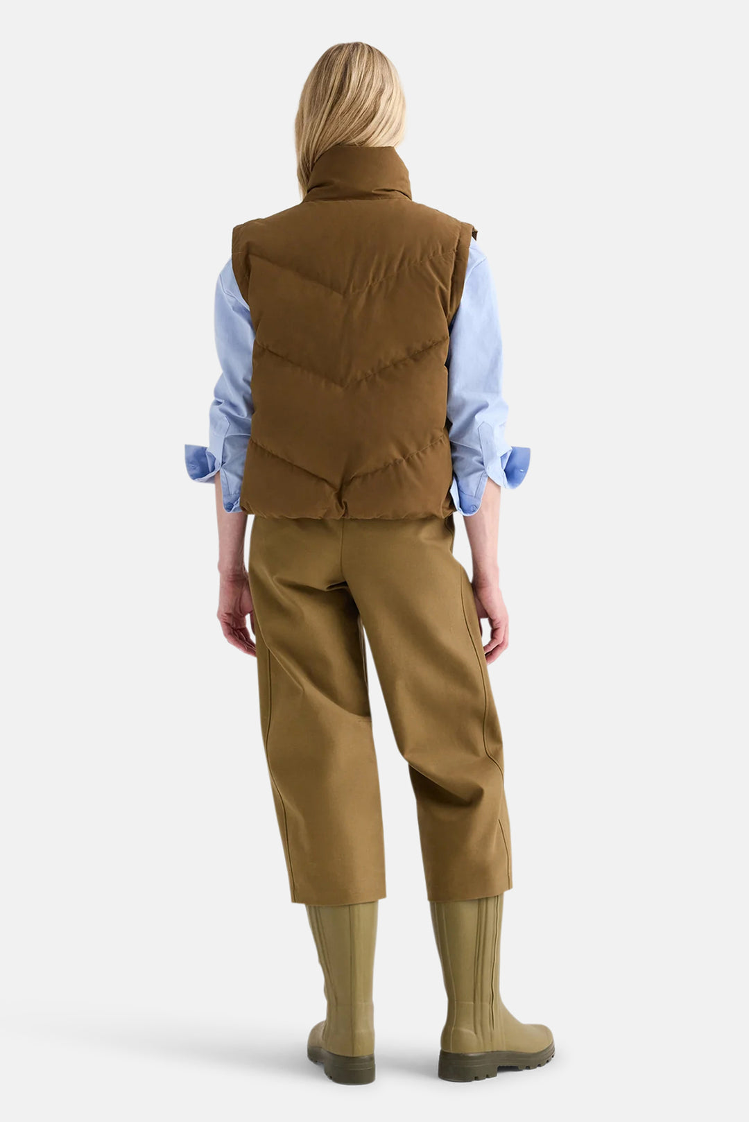 Puffer Vest in Carafe