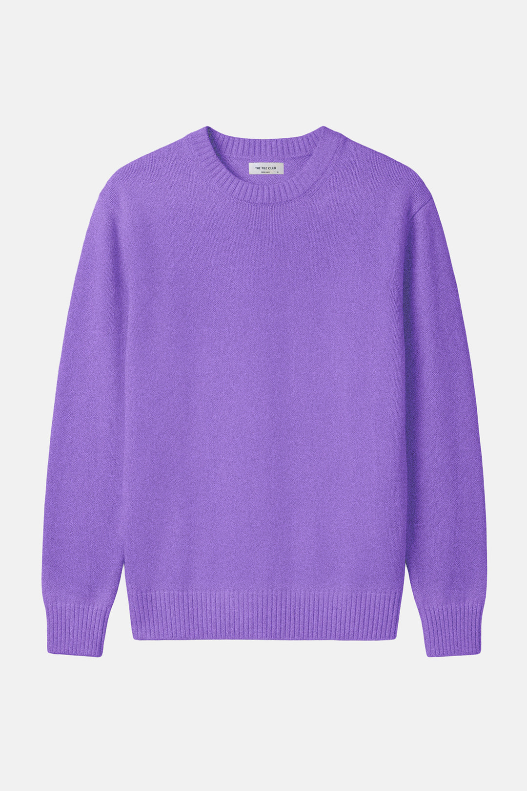 Winslow Oversized Luxe Cashmere Crew Purple