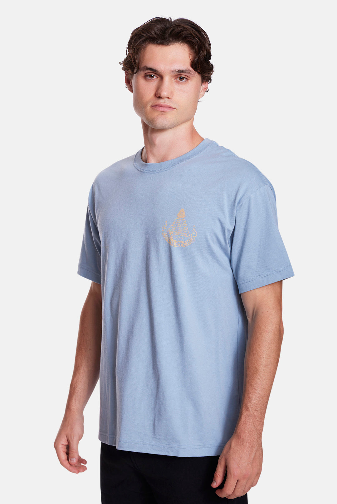 Pyramid Tee Sky Blue