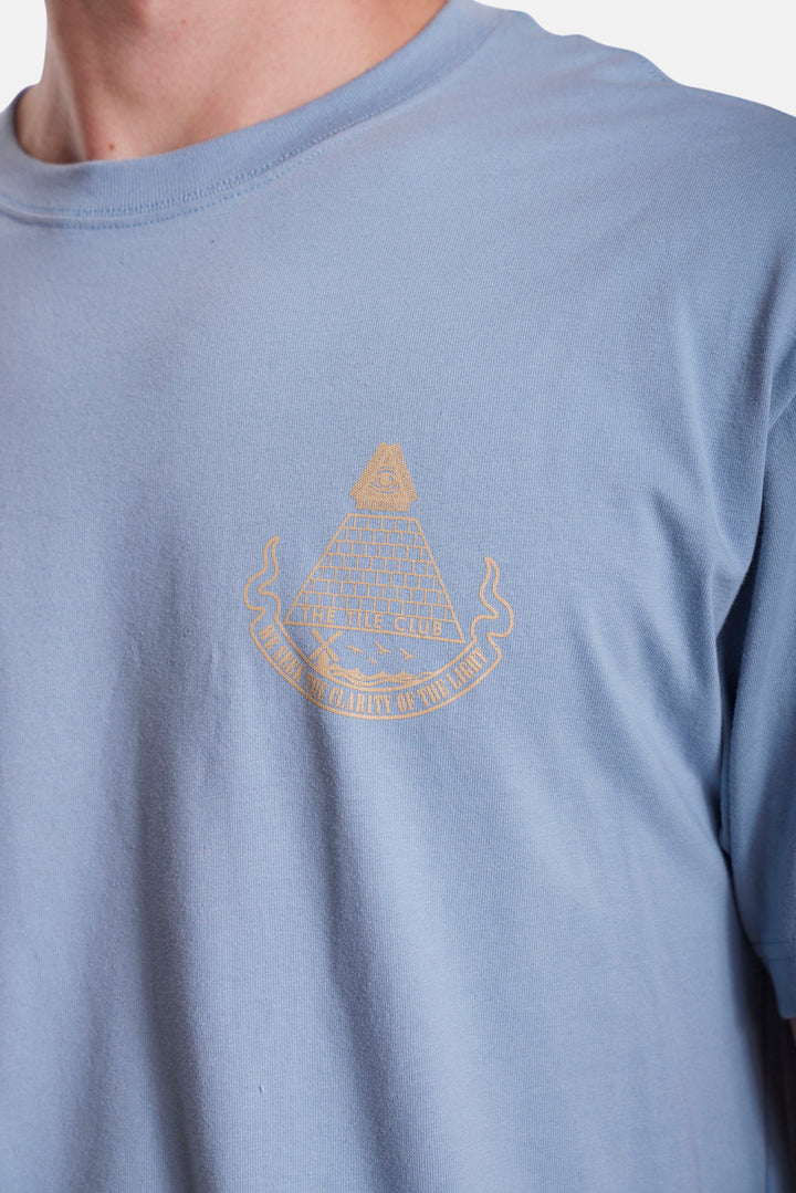 Pyramid Tee Sky Blue