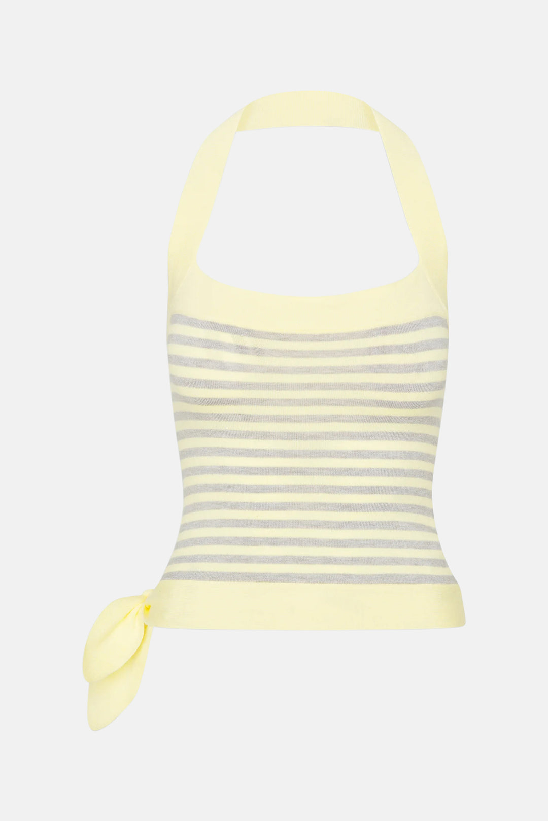 Quinn Knit Halter Top Echo Stripe