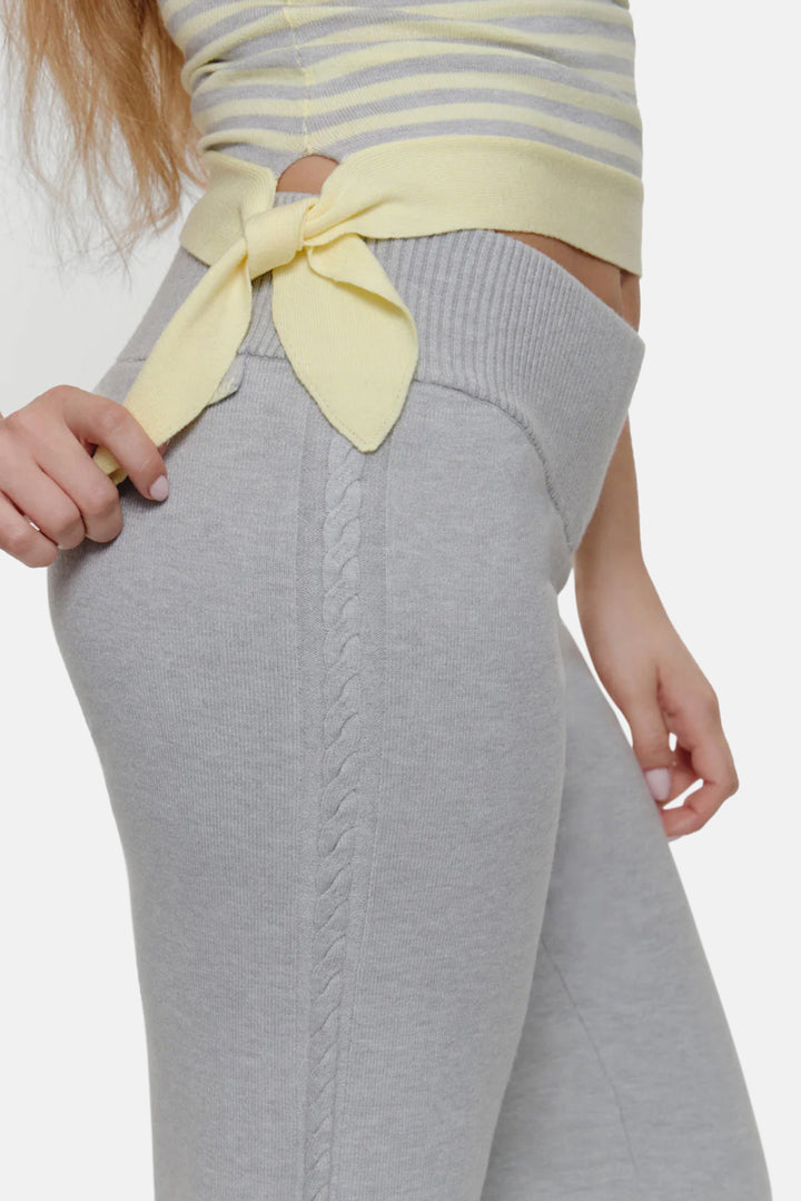Quinn Knit Halter Top Echo Stripe