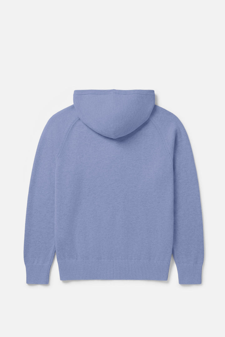 Reade Pullover Hoodie Blue Flax
