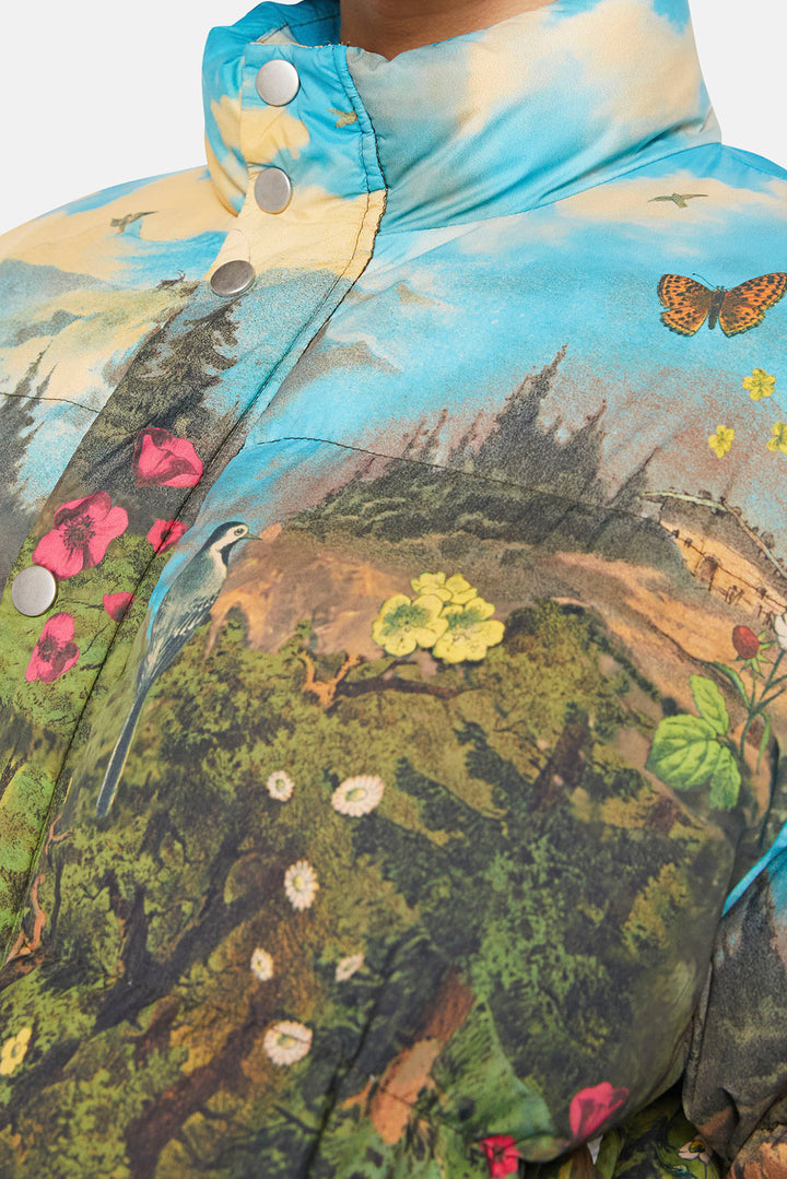 The Drop Pillow Talk Puffer Room With A View