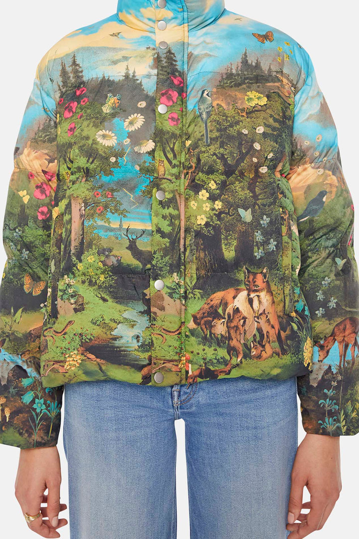 The Drop Pillow Talk Puffer Room With A View