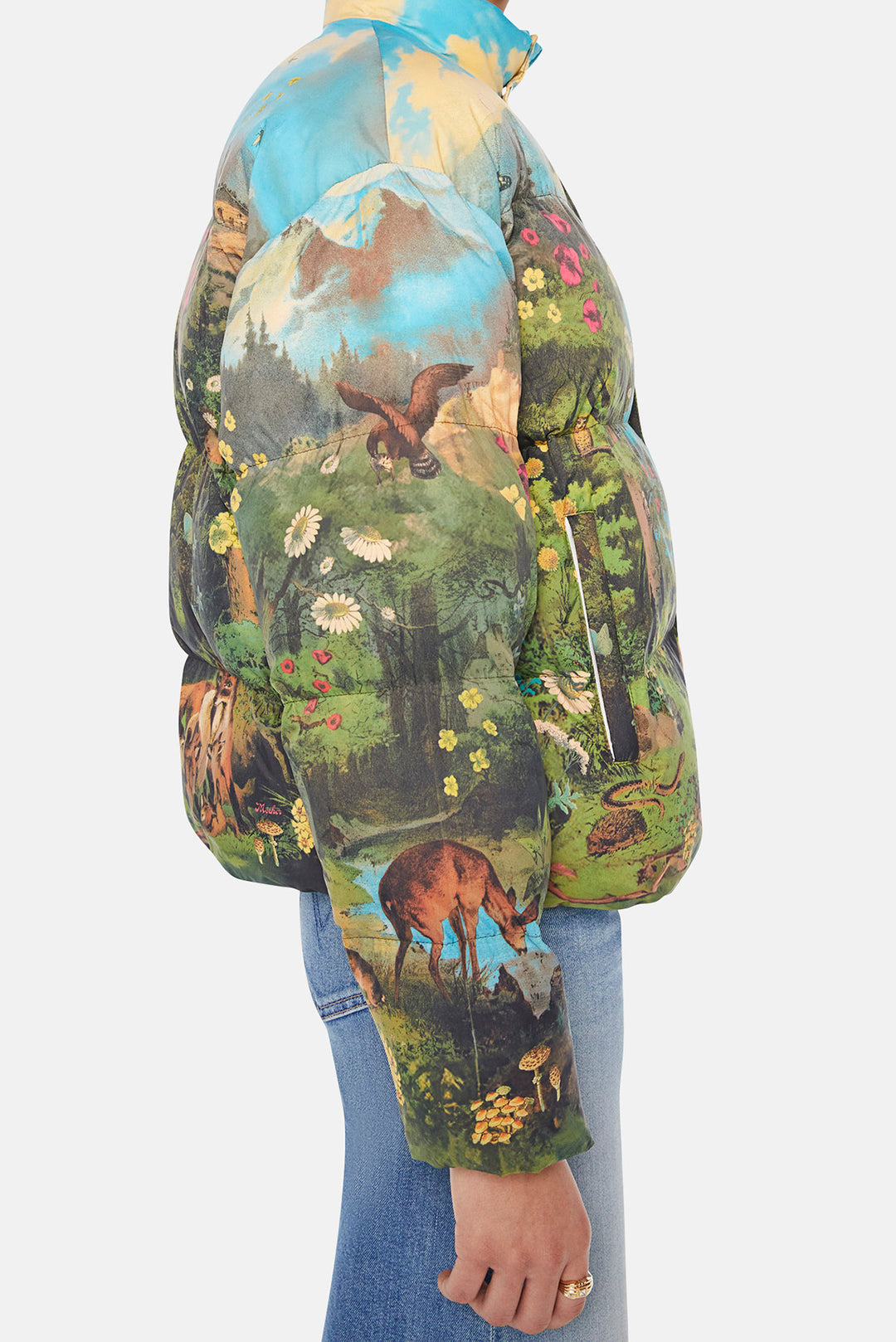 The Drop Pillow Talk Puffer Room With A View