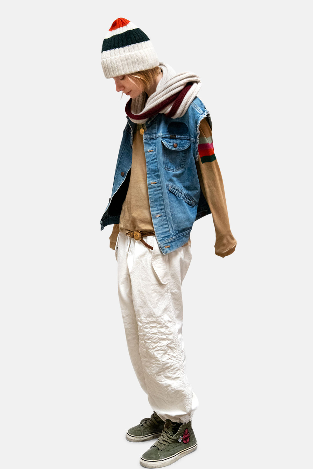 RTU Flap/Snap Supersurplus Bag/Tarp Pant - Creamy Tarp