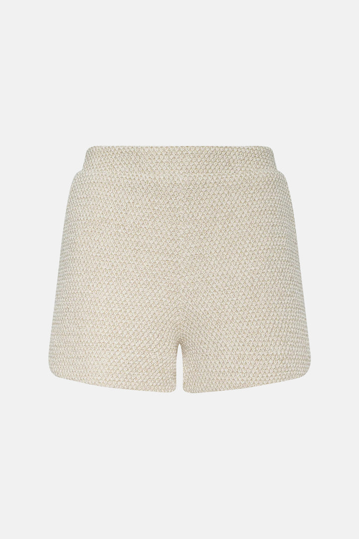 Radlee Knit Short White/Ivory/Gold