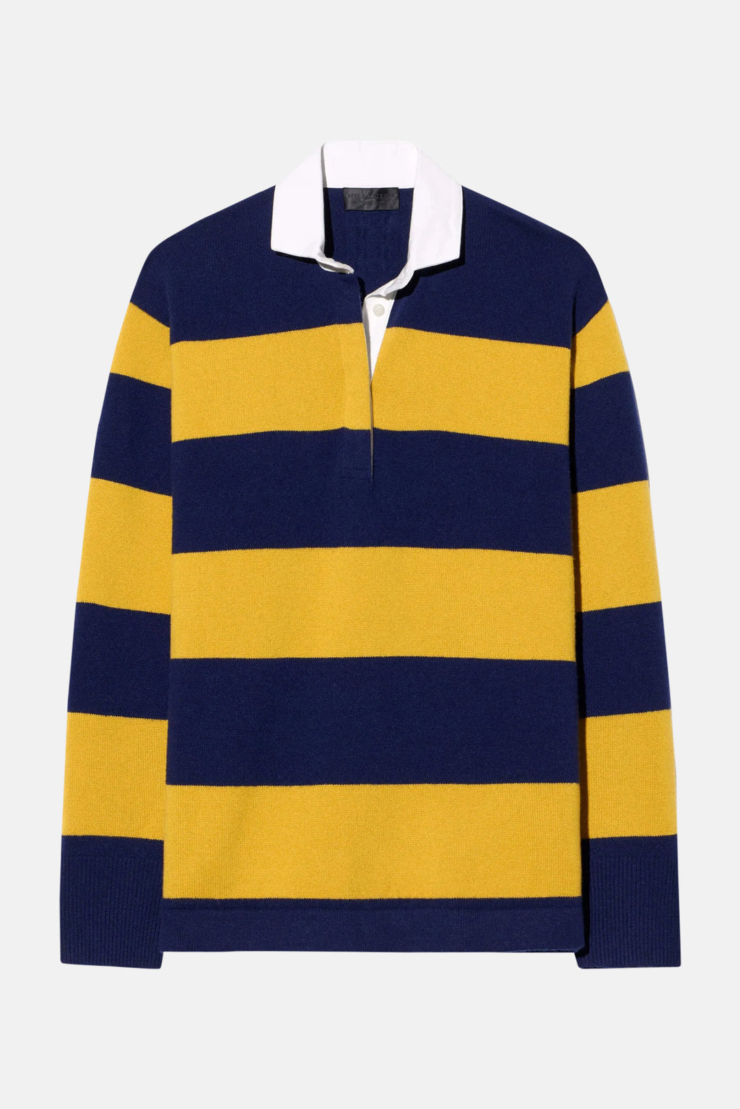Rashida Rugby Sweater Navy/Amber Stripe