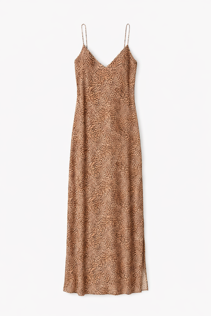Raven Chiffon Maxi Dress Leo
