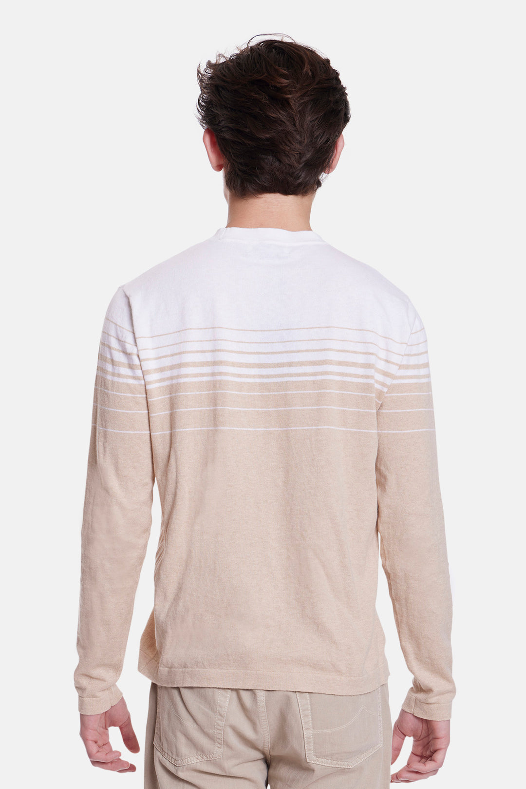 Reade Nautical Stripe Sand/White