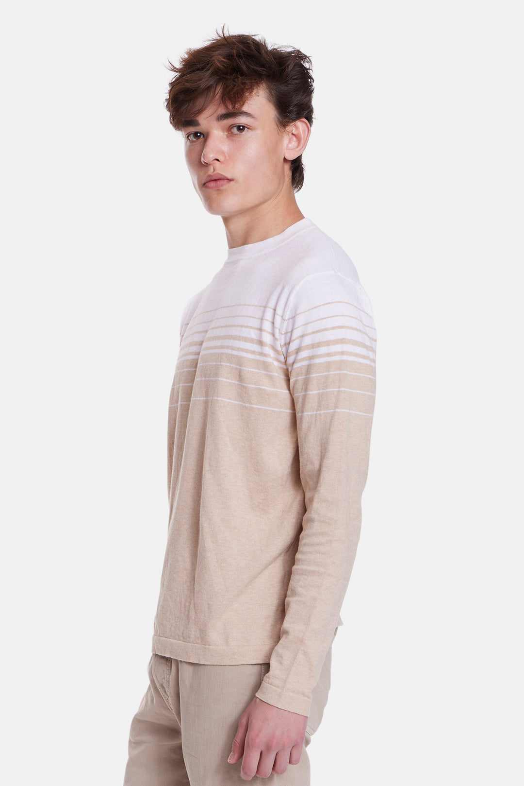 Reade Nautical Stripe Sand/White