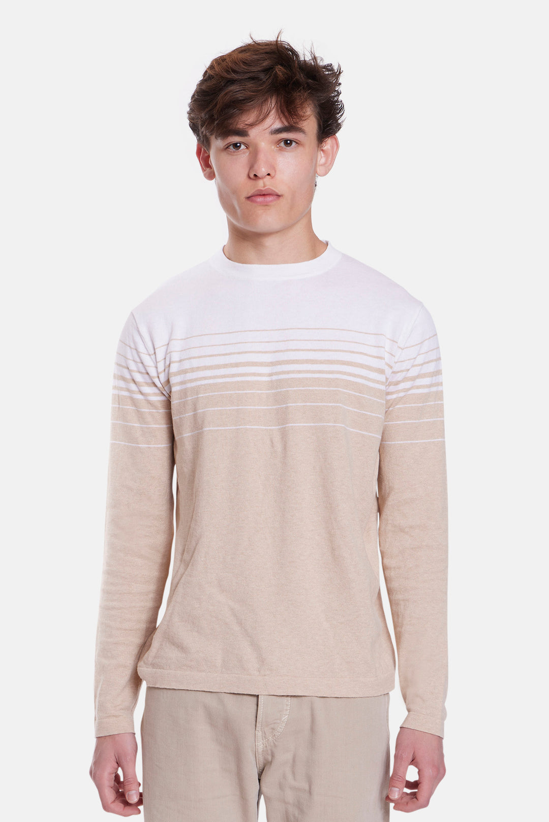 Reade Nautical Stripe Sand/White