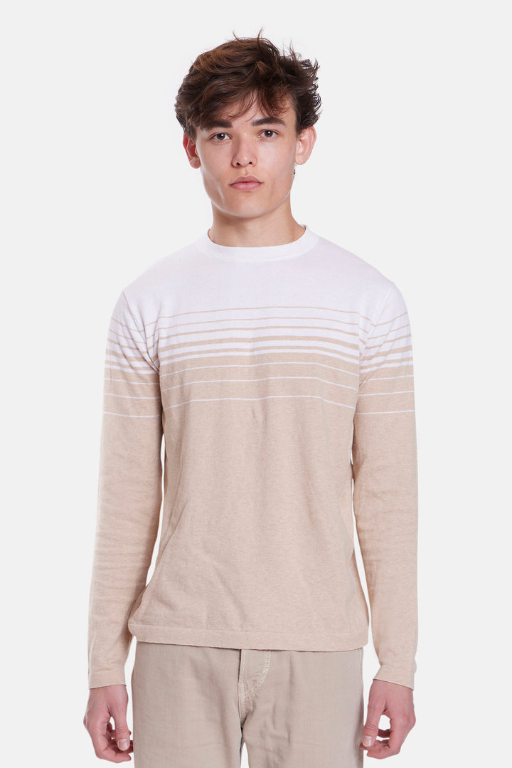 Reade Nautical Stripe Sand/White