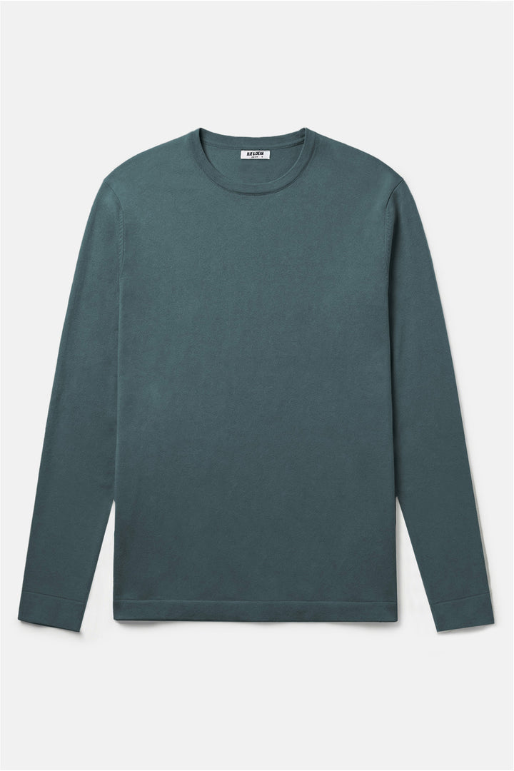 Reade Light Weight Crewneck Coastal Pine