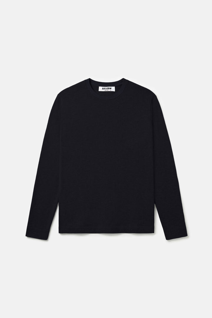 Reade Light Weight Crewneck Black Lead