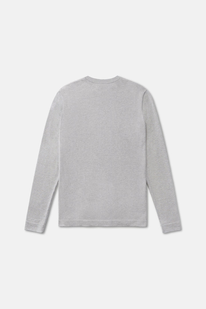 Reade Light Weight Crewneck Light Heather Grey