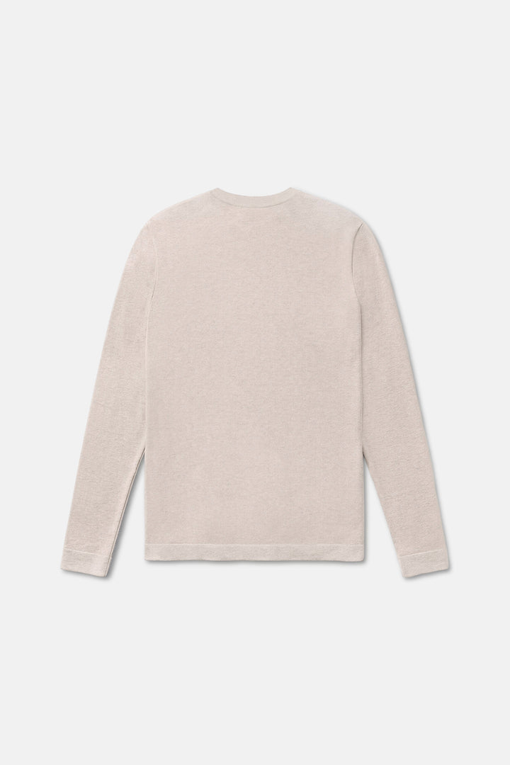 Reade Light Weight Crewneck Tallow