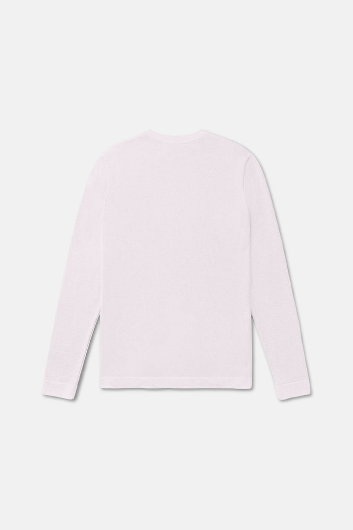 Reade Light Weight Crewneck Laser White