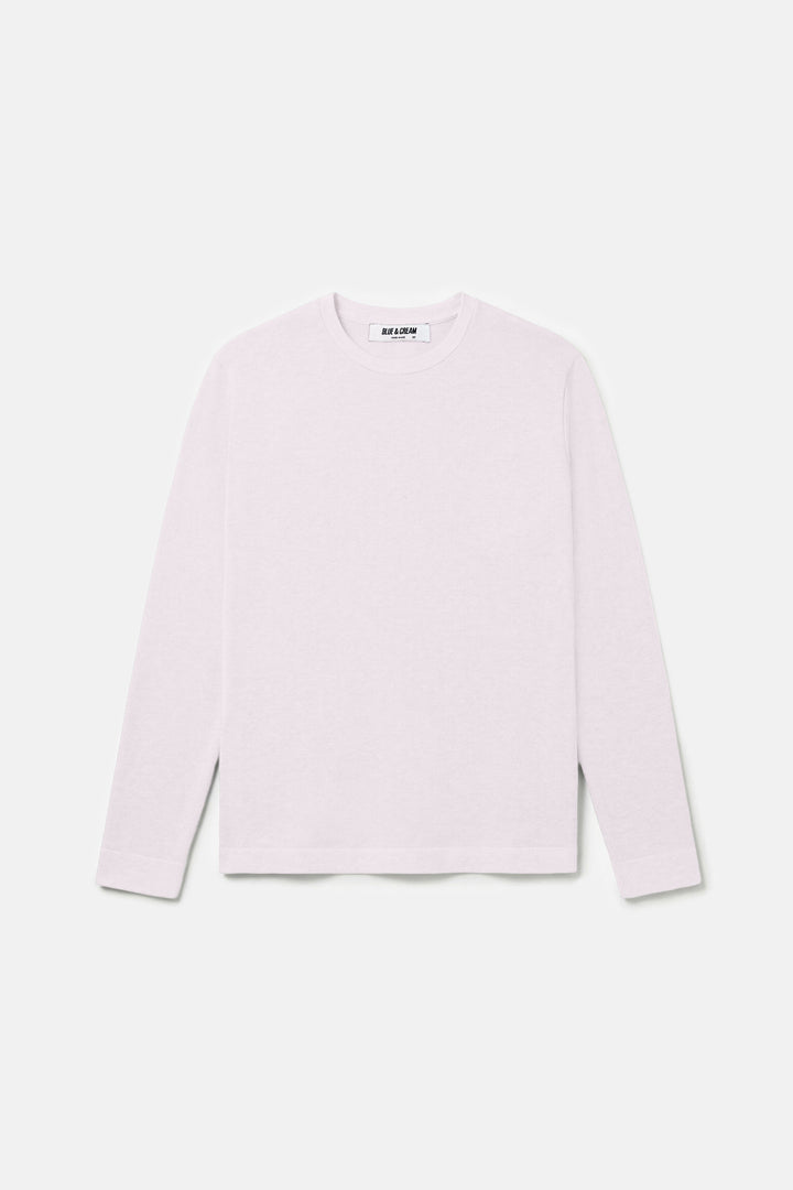 Reade Light Weight Crewneck Laser White