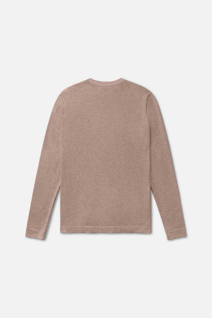 Reade Light Weight Crewneck Walnut