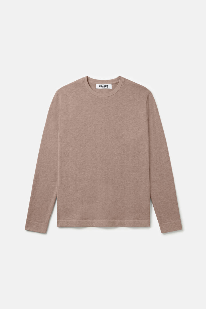 Reade Light Weight Crewneck Walnut