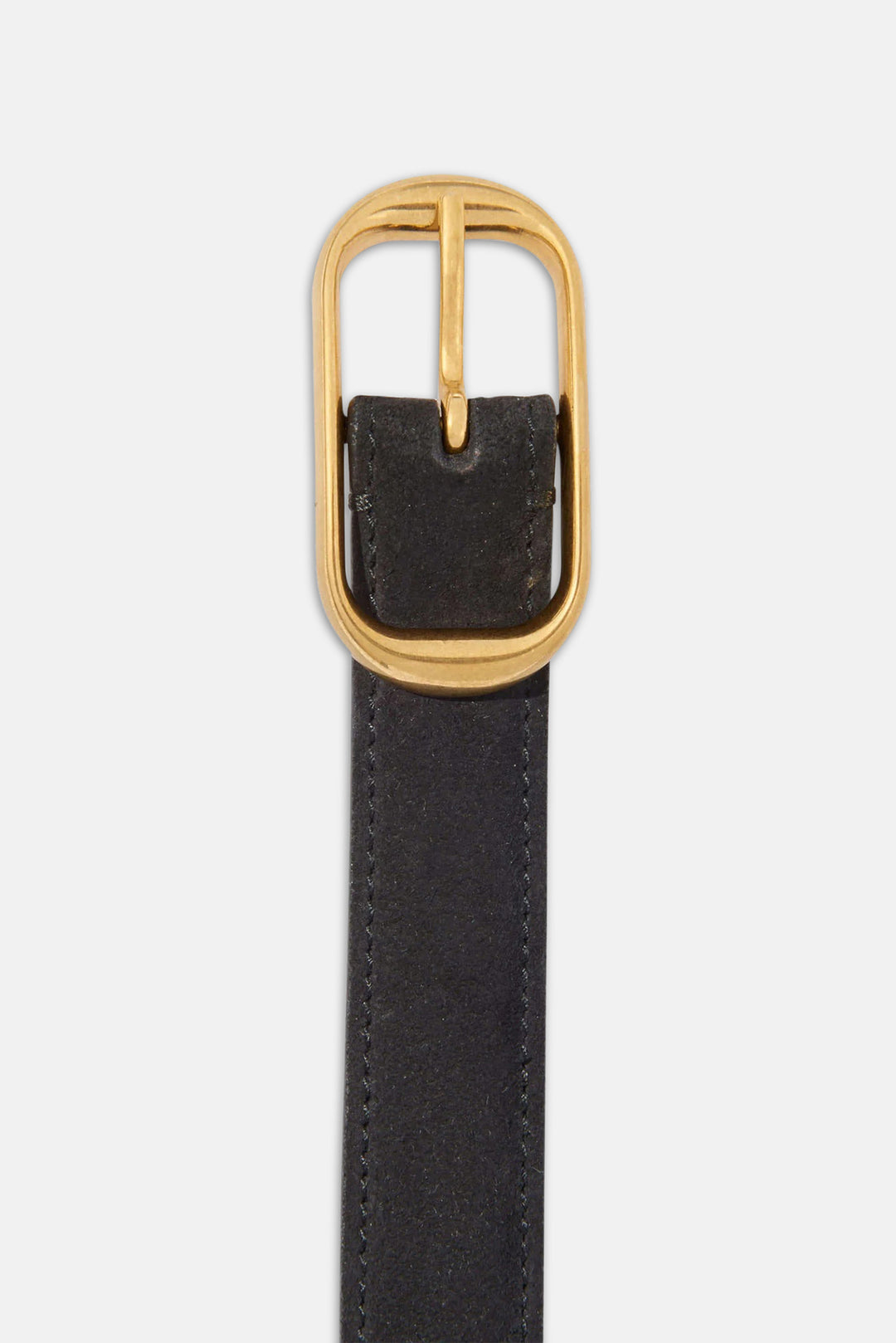 Reine Combo Belt Black w/ Antique Brass