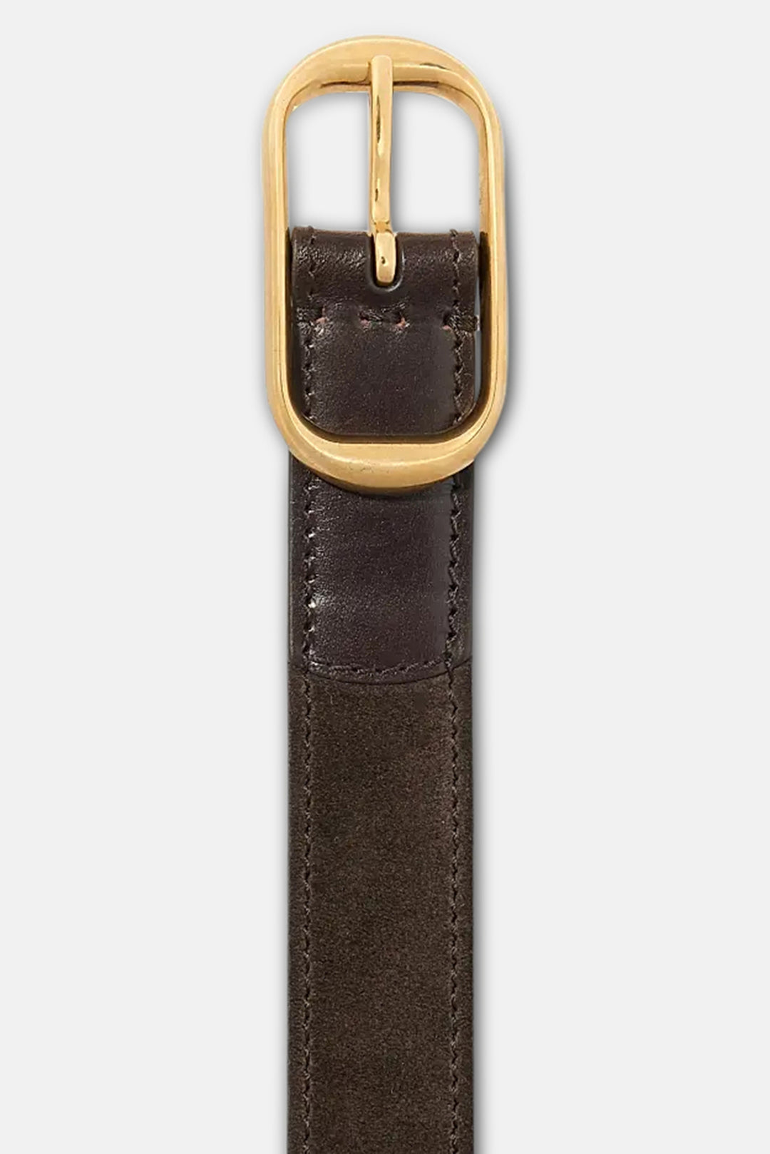 Reine Combo Belt Espresso w/ Antique Brass