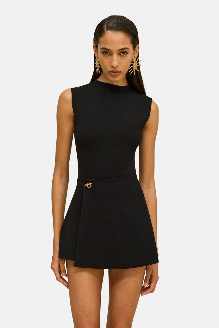Remia Knit Skirt Black