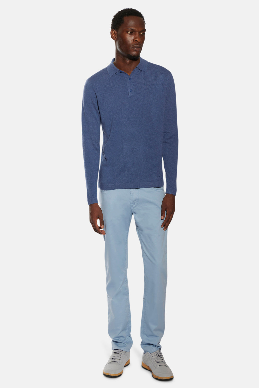 Bard Soft Twill Leather Patch Sky Blue