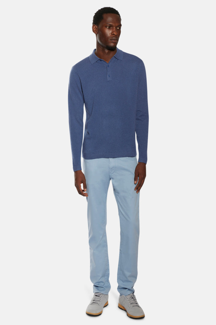 Bard Soft Twill Leather Patch Sky Blue