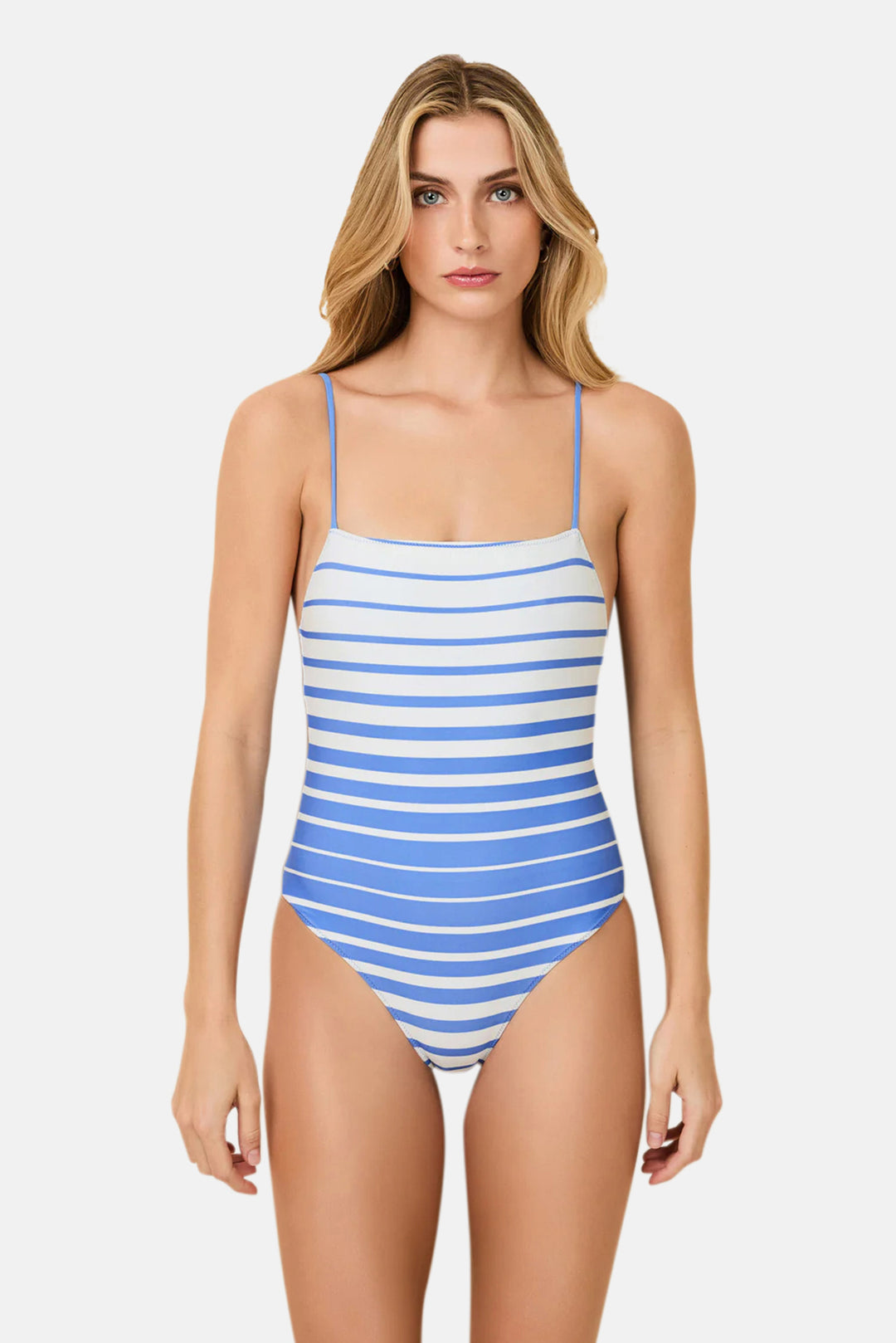Renna Reversible One Piece Marina Blue Sunset Stripe