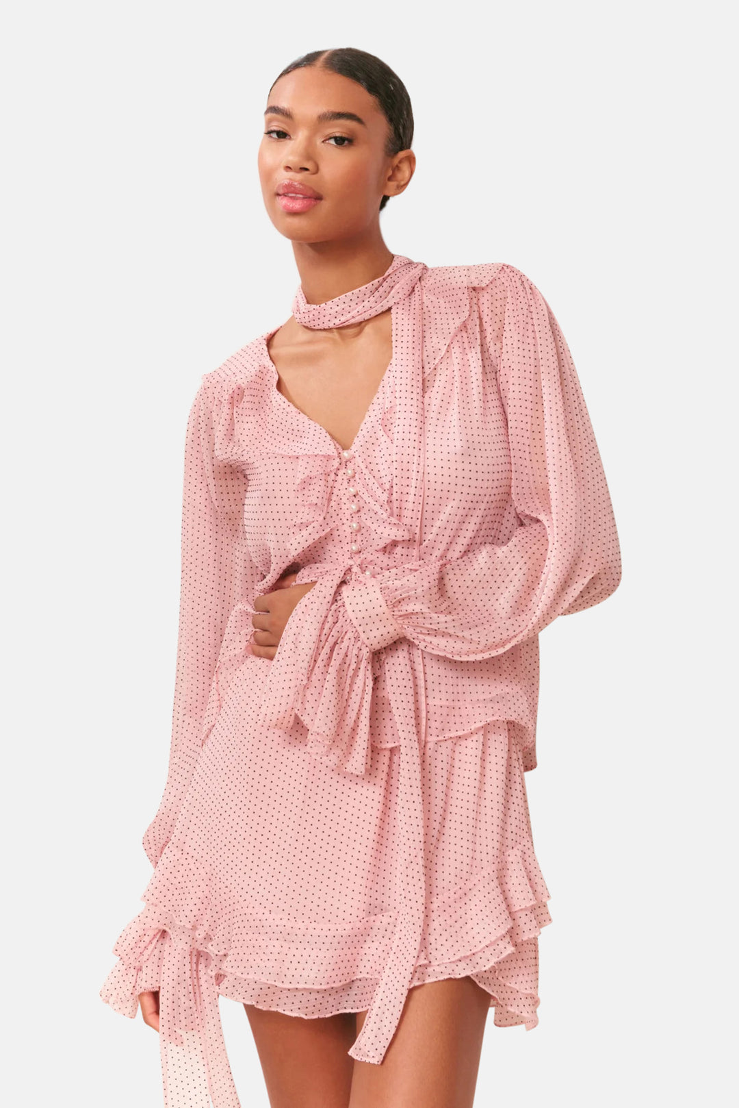 Renza Skirt Pink Nude