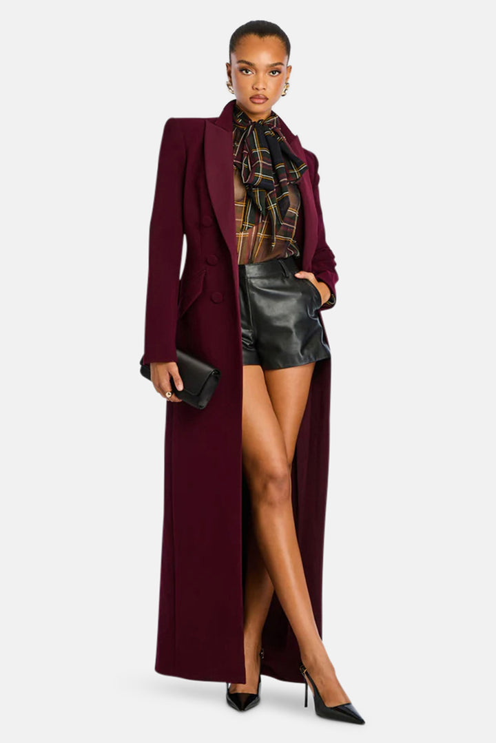 Rhianna Blouse Black Tartan