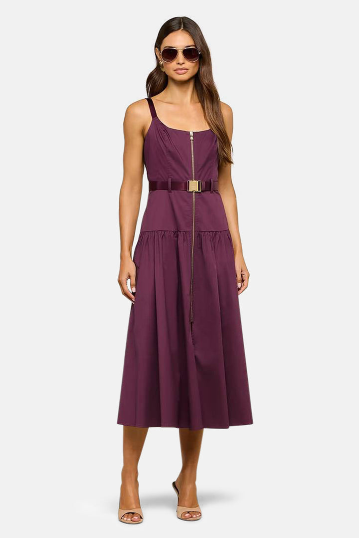 Rima Dress Deep Sangria