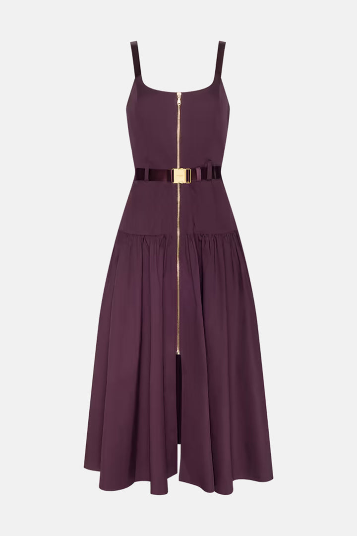 Rima Dress Deep Sangria