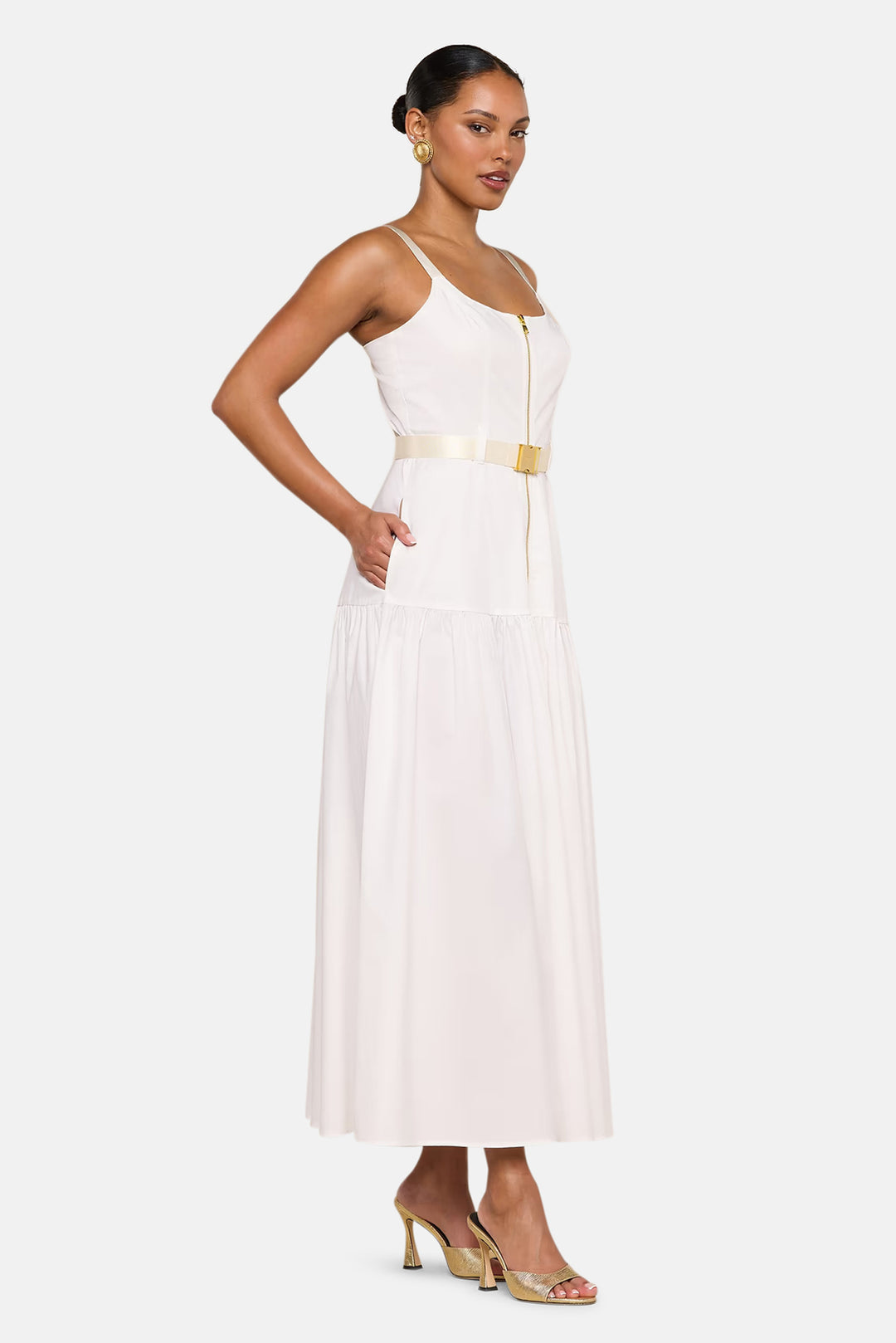 Rima Maxi Dress White