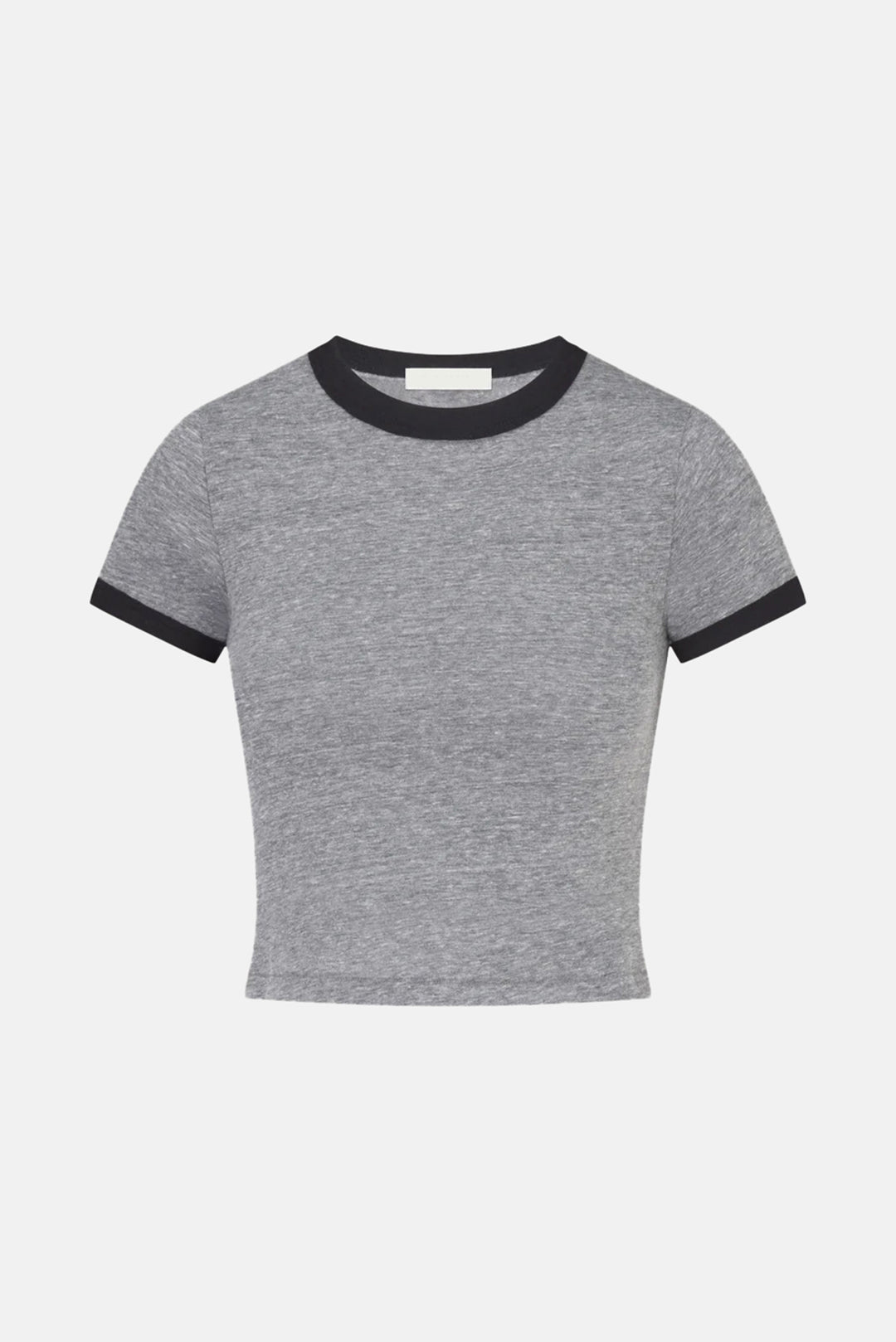 Ringer Baby Tee Dark Grey/Black