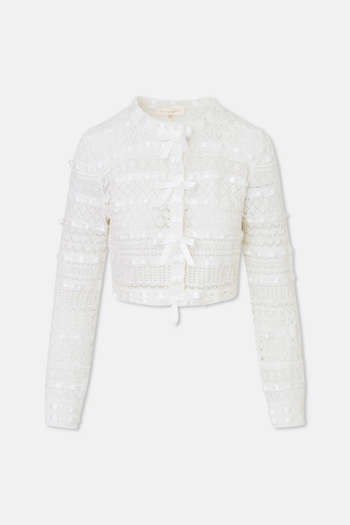 Roselline Cardigan Daylight White
