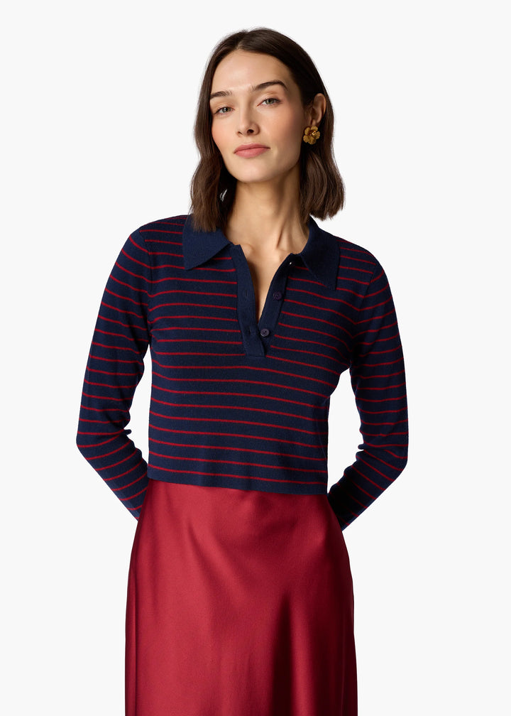 Pegah Sweater Rugby Stripe