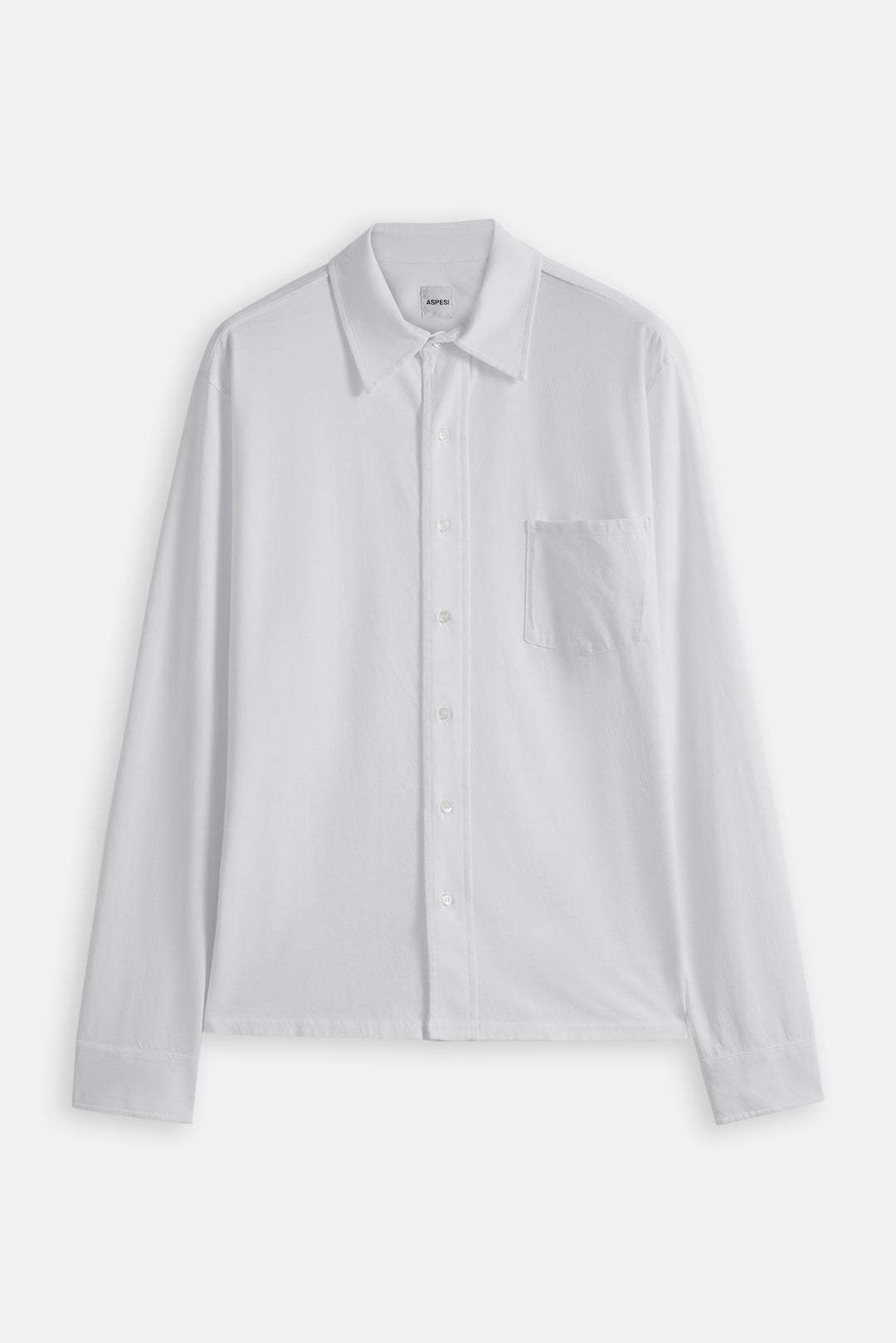 Cotton Jersey Shirt White