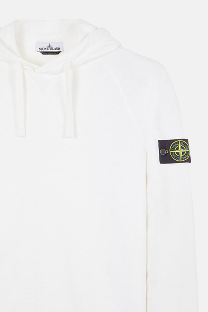 "OLD" Treatment Malfile Fleece Hoodie White