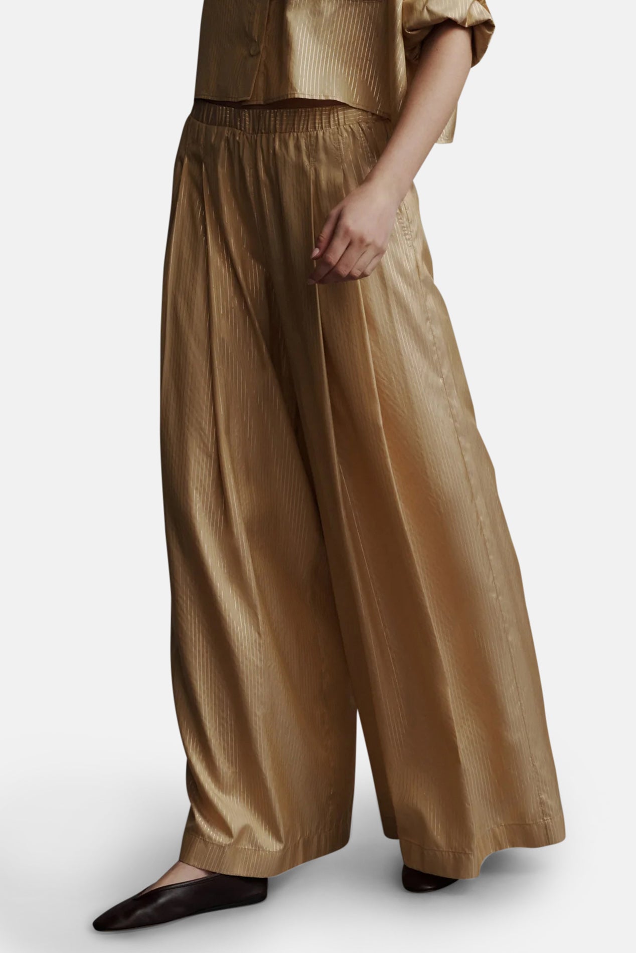 TWP Sag Harbor Pants In Goldenrod/Gold – blueandcream