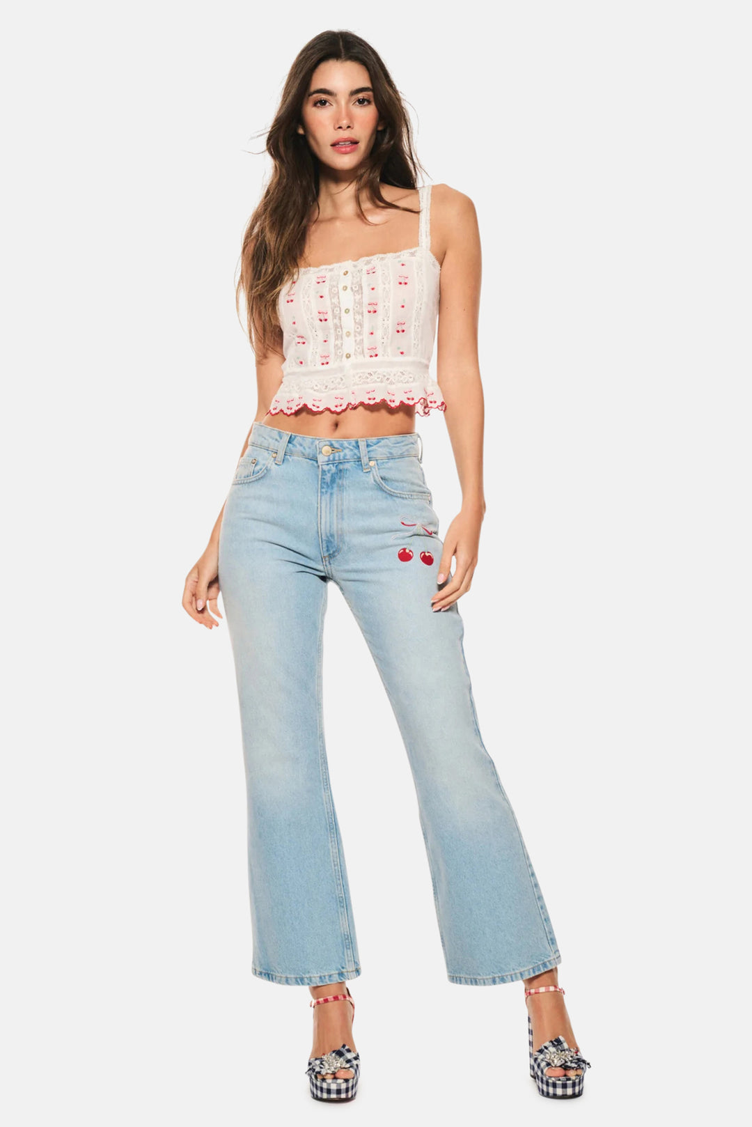 Sami Cherry Jeans Vintage Wash