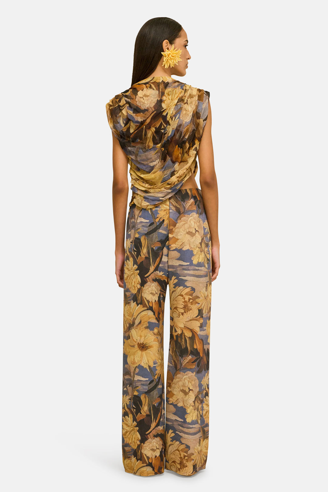 Sara Pant Wild Dahlia