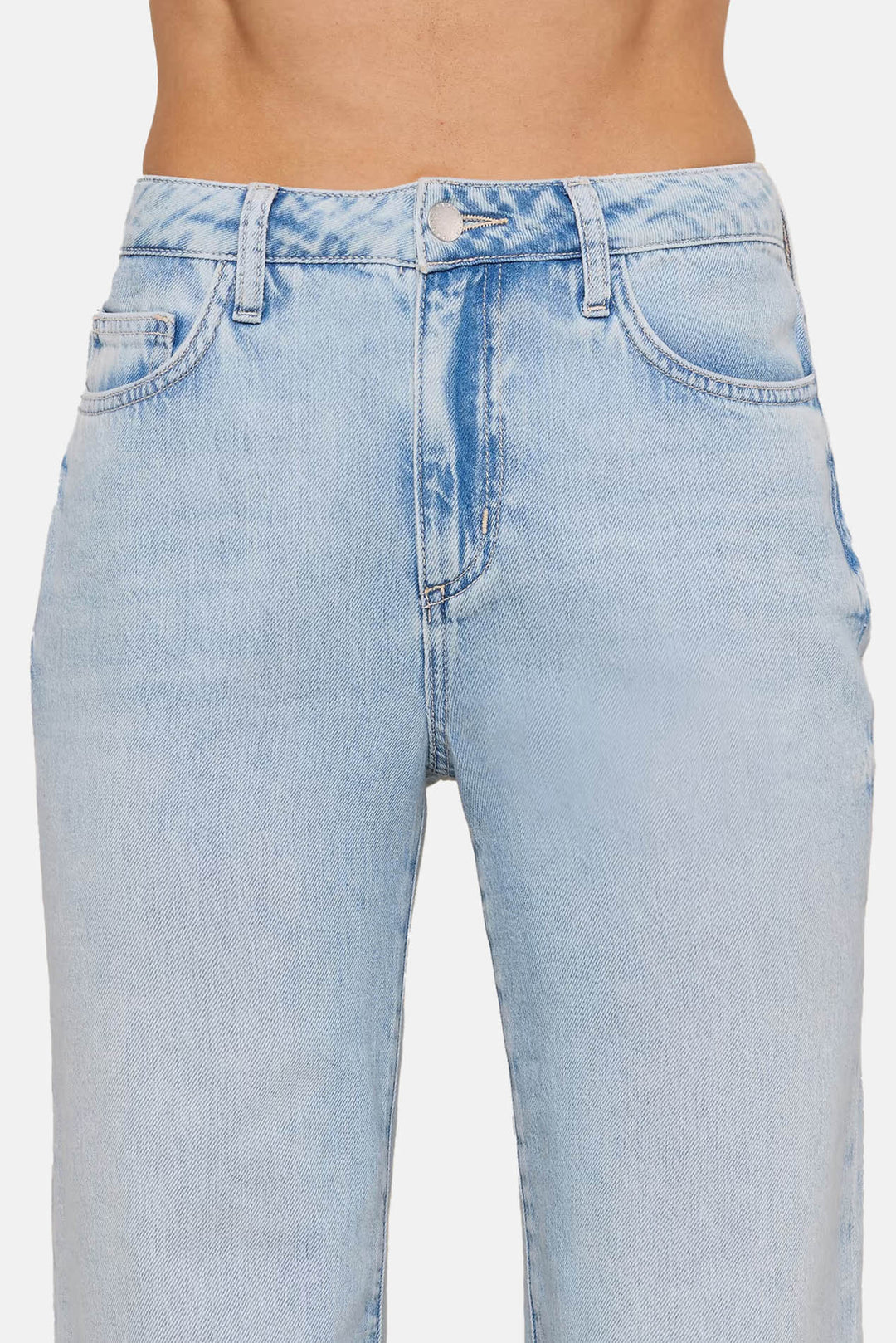 Scottie Wide-Leg Jean Lago
